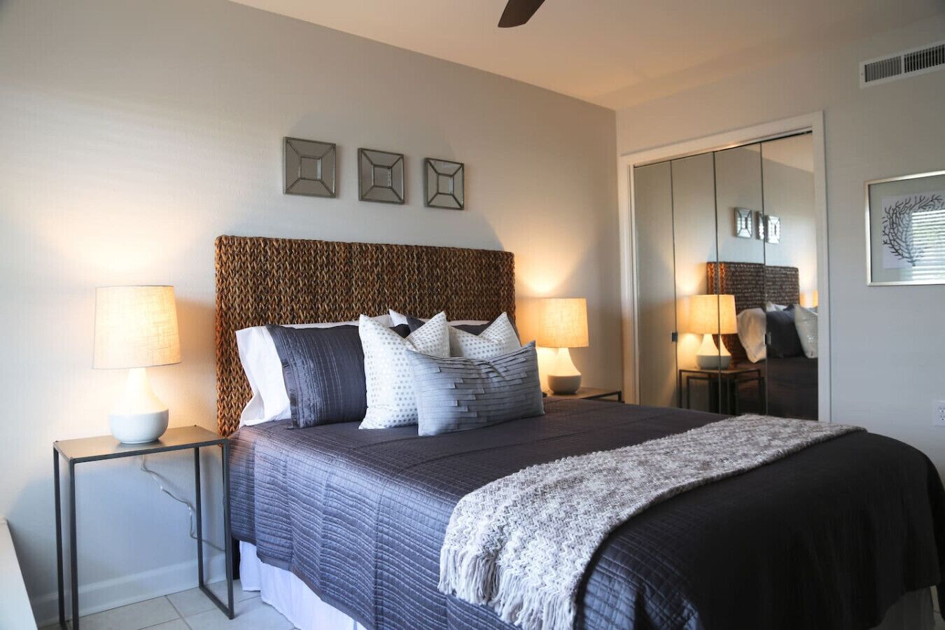 1 bedroom, pillowtop beds, iron/ironing board, WiFi