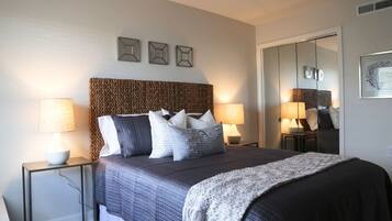 1 bedroom, pillowtop beds, iron/ironing board, WiFi