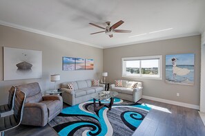 Flat-screen TV, Netflix, streaming services