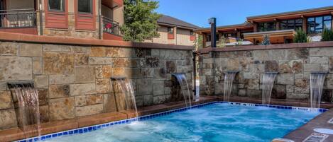 Indoor pool, a heated pool