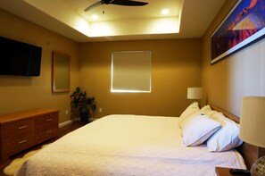 2 bedrooms, iron/ironing board, travel crib, free WiFi