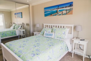2 bedrooms, iron/ironing board, travel crib, free WiFi