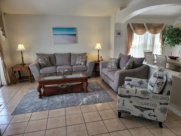 Smart TV, video games, DVD player, table football