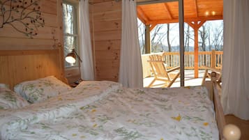 3 habitaciones y camas con efecto memoria