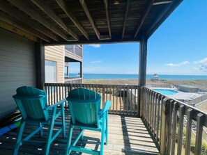 Property grounds - Oceanfront SunSational Setting in heart of Duck (Duck)