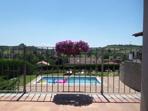 Alberca al aire libre 