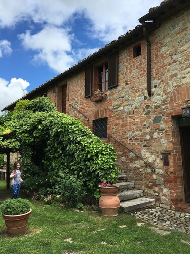 Casale between Siena and the Chianti hills