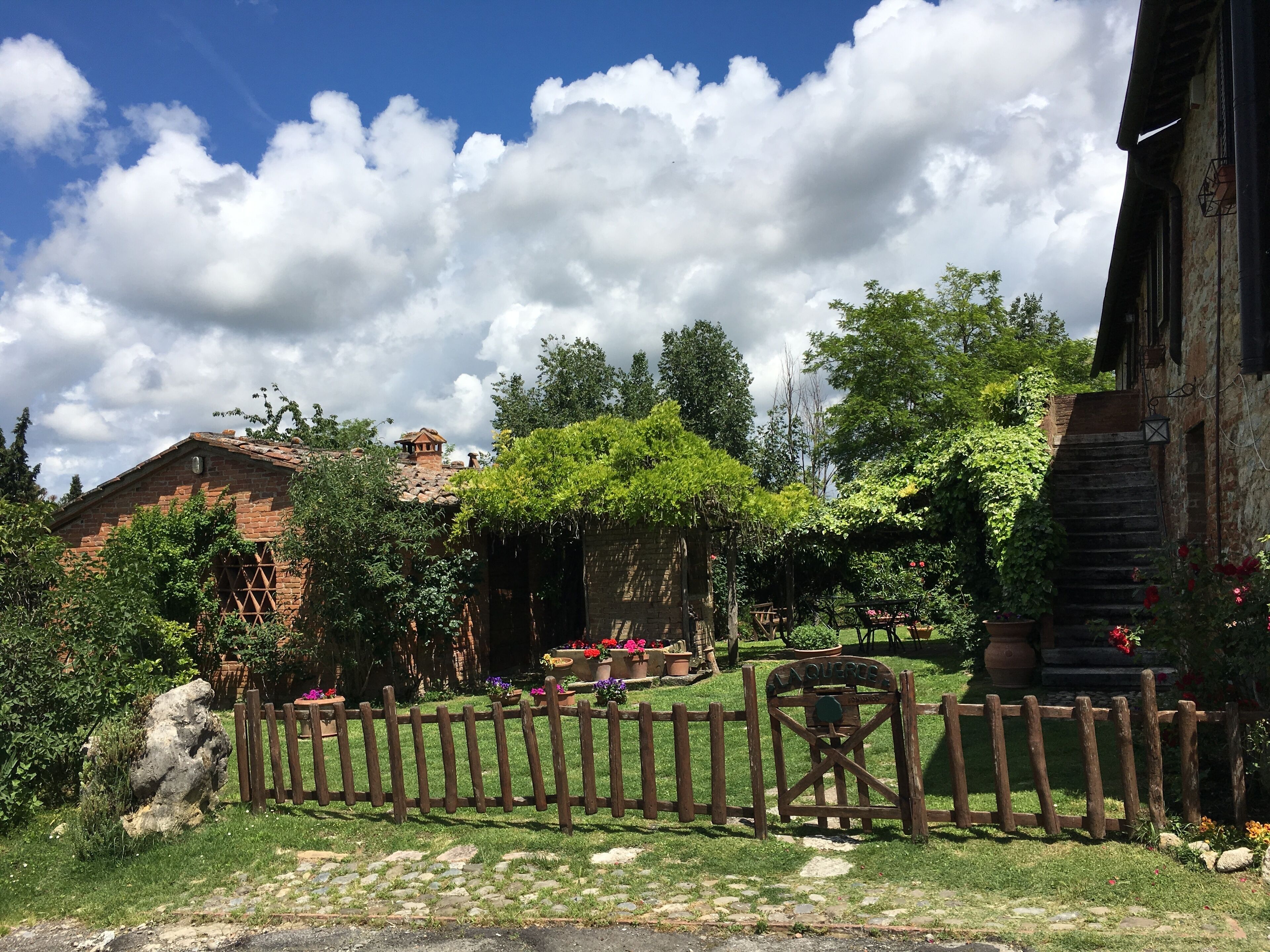 Enceinte de l’hébergement