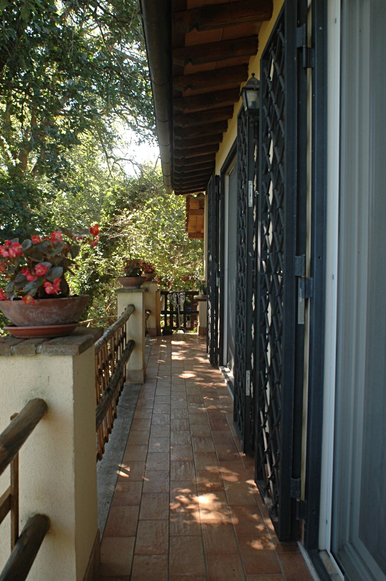 Enceinte de l’hébergement