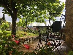 Terrace/patio - Casa Da Vinci for two (Castiglion fibocchi)