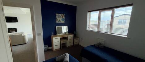 2 bedrooms, iron/ironing board, travel crib, free WiFi