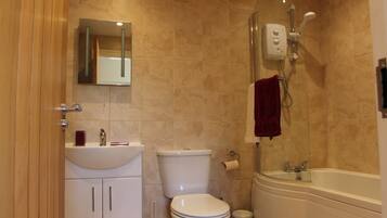 Towels, soap, toilet paper