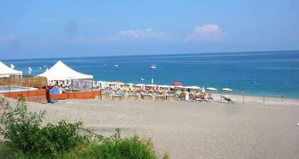 Gardenhouse on the largest beaches of Taormina apartment n. 1 for 4 people