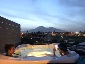 Baignoire à remous extérieure