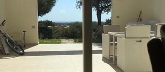 Charming Oleander Villa with Sea view at Is Molas Golf Resort Pula.