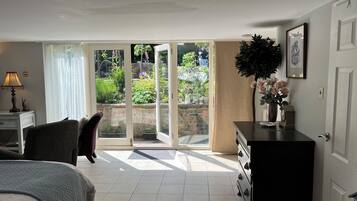 1 bedroom, iron/ironing board, travel crib, free WiFi