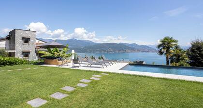 Baveno Lake View + Privat Garten + Schwimmbad