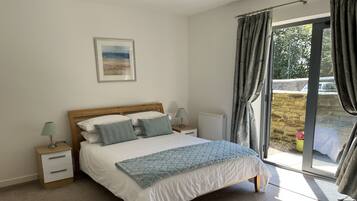 2 bedrooms, iron/ironing board, travel crib, WiFi