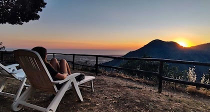 Eine Terrasse auf dem Meer