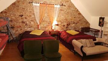 4 slaapkamers, gratis wifi, beddengoed