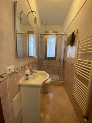 Shower, hair dryer, towels, soap - Little and cozy flat near Venice (Venezia)