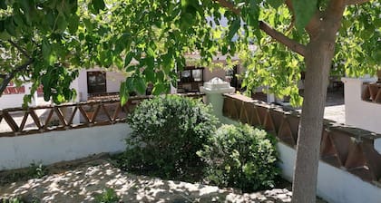 Cortijo en finca de Dehesa en Extremadura, Mérida (España)