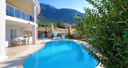 Private 5 bedroom villa in ovacik With heated pool and WIFI