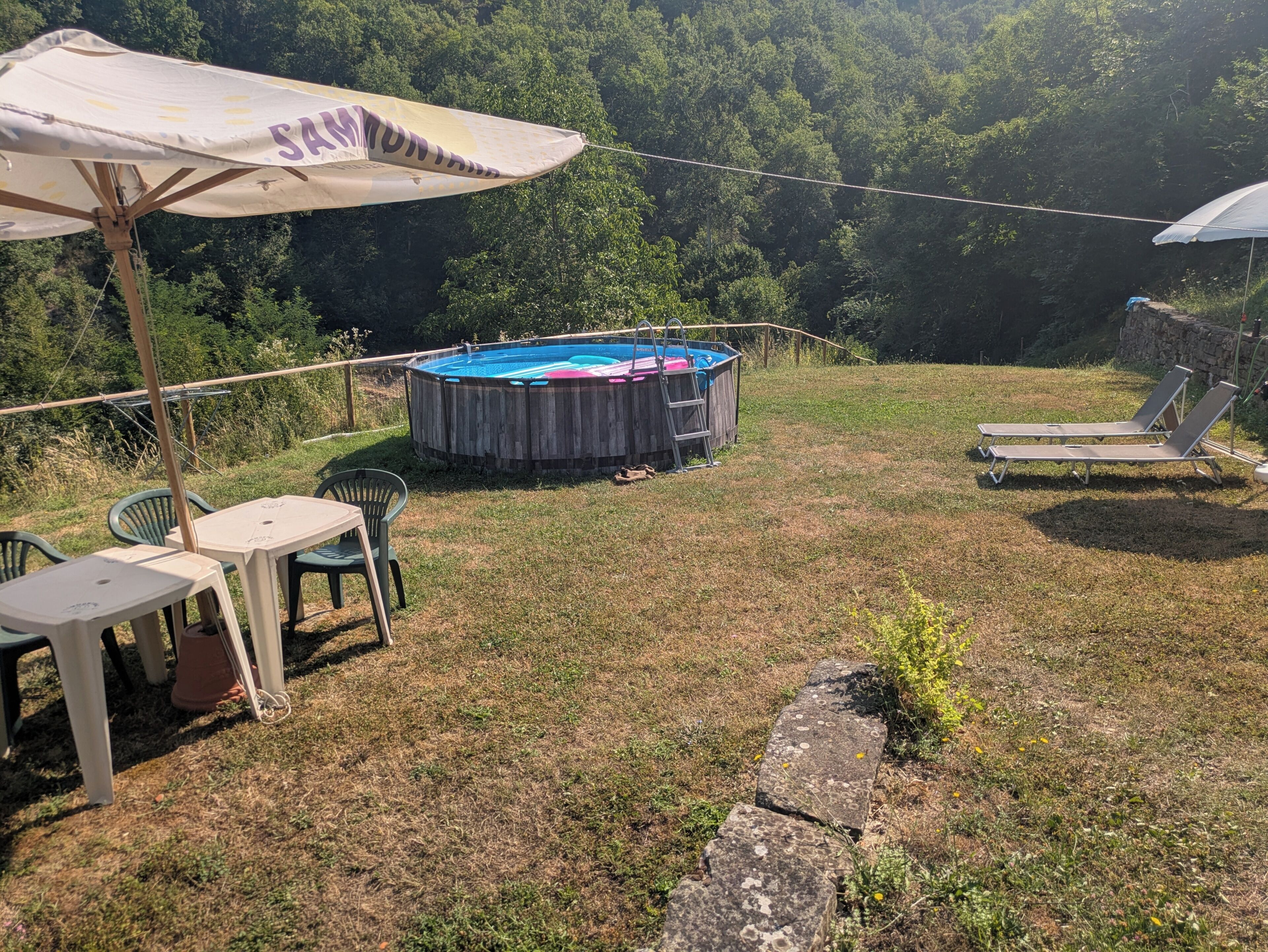 Idromassaggio all'aperto