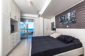 4 bedrooms, in-room safe, iron/ironing board, WiFi - Villa beautiful decoration and superb sea view, heated pool (rhodes)