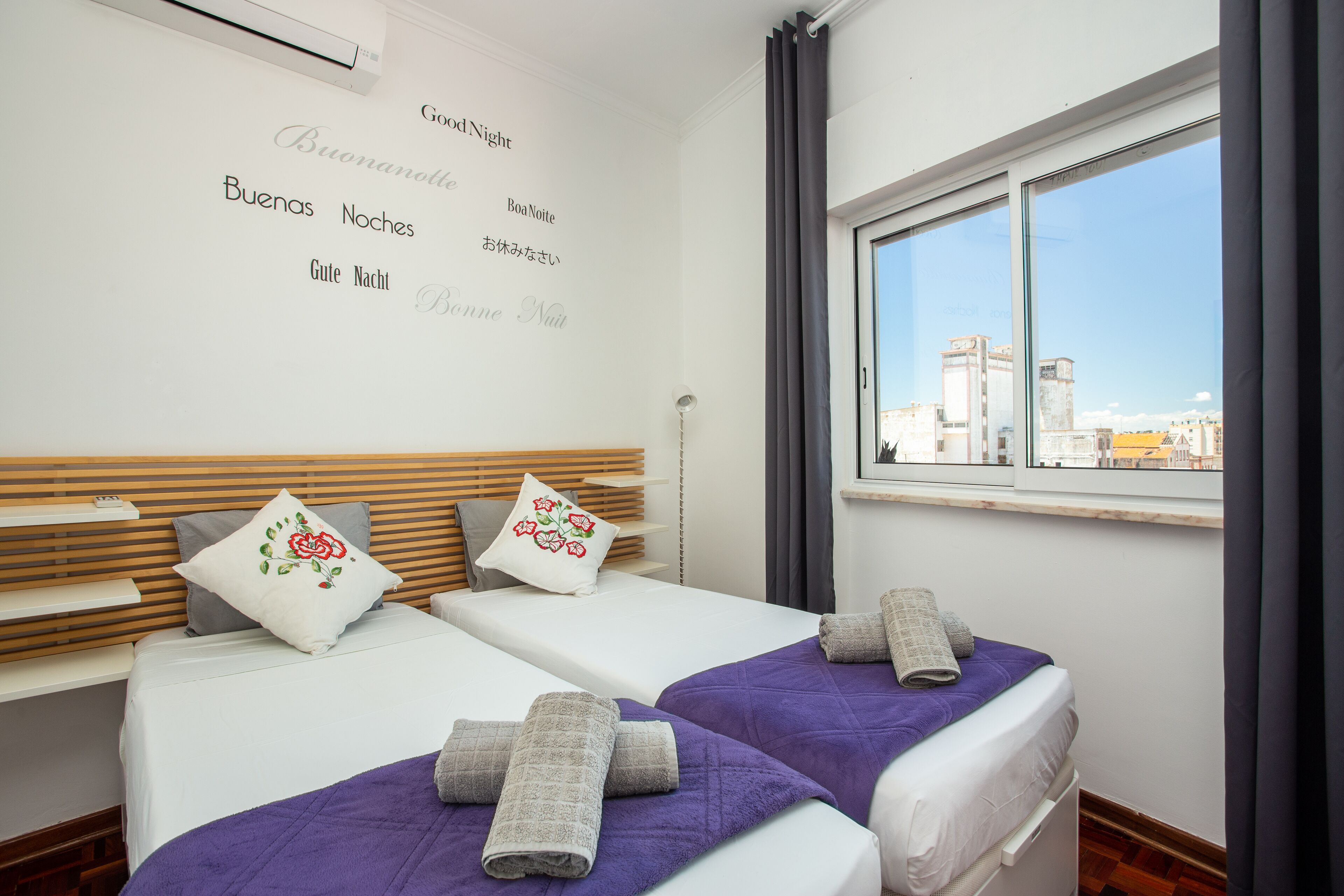 2 bedrooms, iron/ironing board, travel cot, WiFi