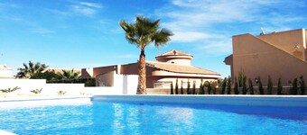 Villa Lanzarote - Privat pool, BBQ och panoramautsikt - C. Quesada - 8 personer