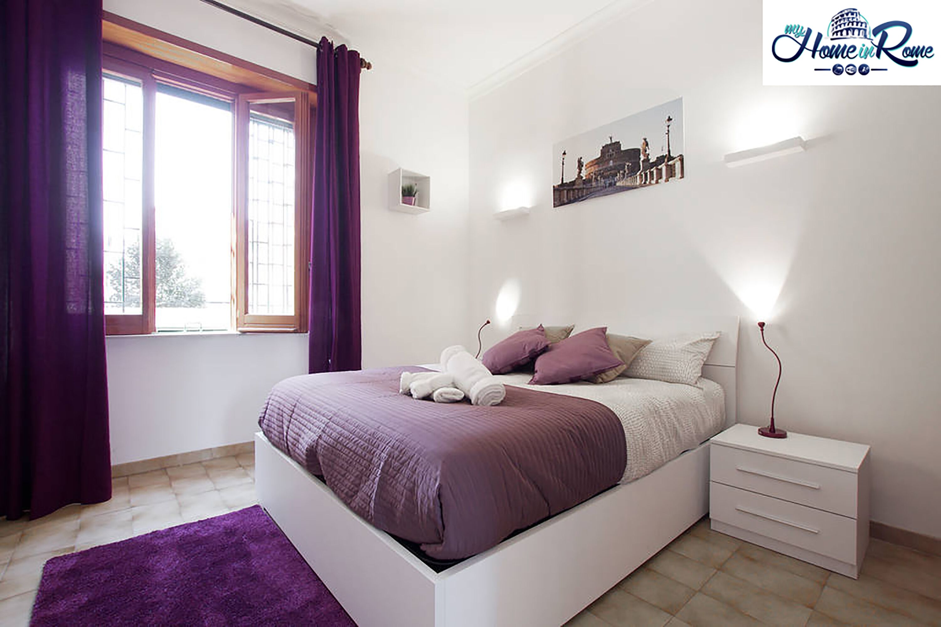 2 室のベッドルーム、アイロン / アイロン台、WiFi、ベッドシーツ