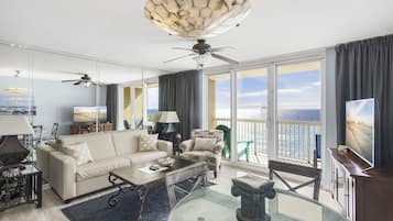 Smart TV, DVD player, video library