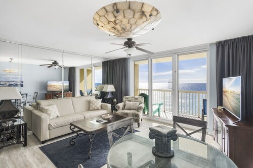 Beachfront Bliss! Stunning 11th-Floor Pelican Condo with Panoramic Ocean Views