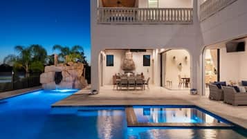 Una piscina climatizada