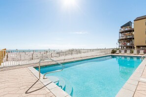 Indoor pool, a heated pool