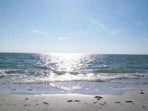 On the beach