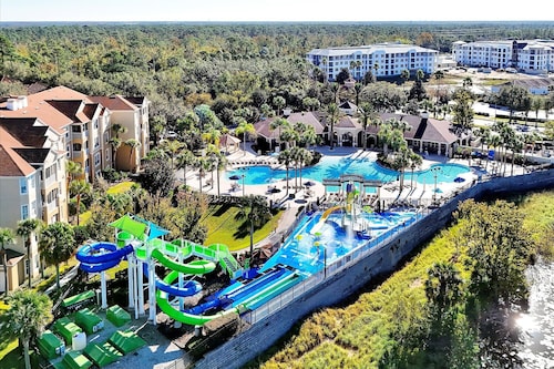 New Water Park! Huge Pool, 5 Minutes to Disney World!🏝