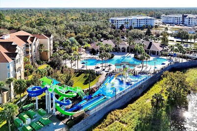 New Water Park! Huge Pool, 5 Minutes to Disney World!🏝