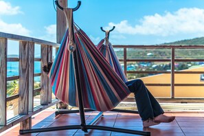 Terrace/patio - Beautiful Views and Fresh Trade Wind Breezes (Culebra)