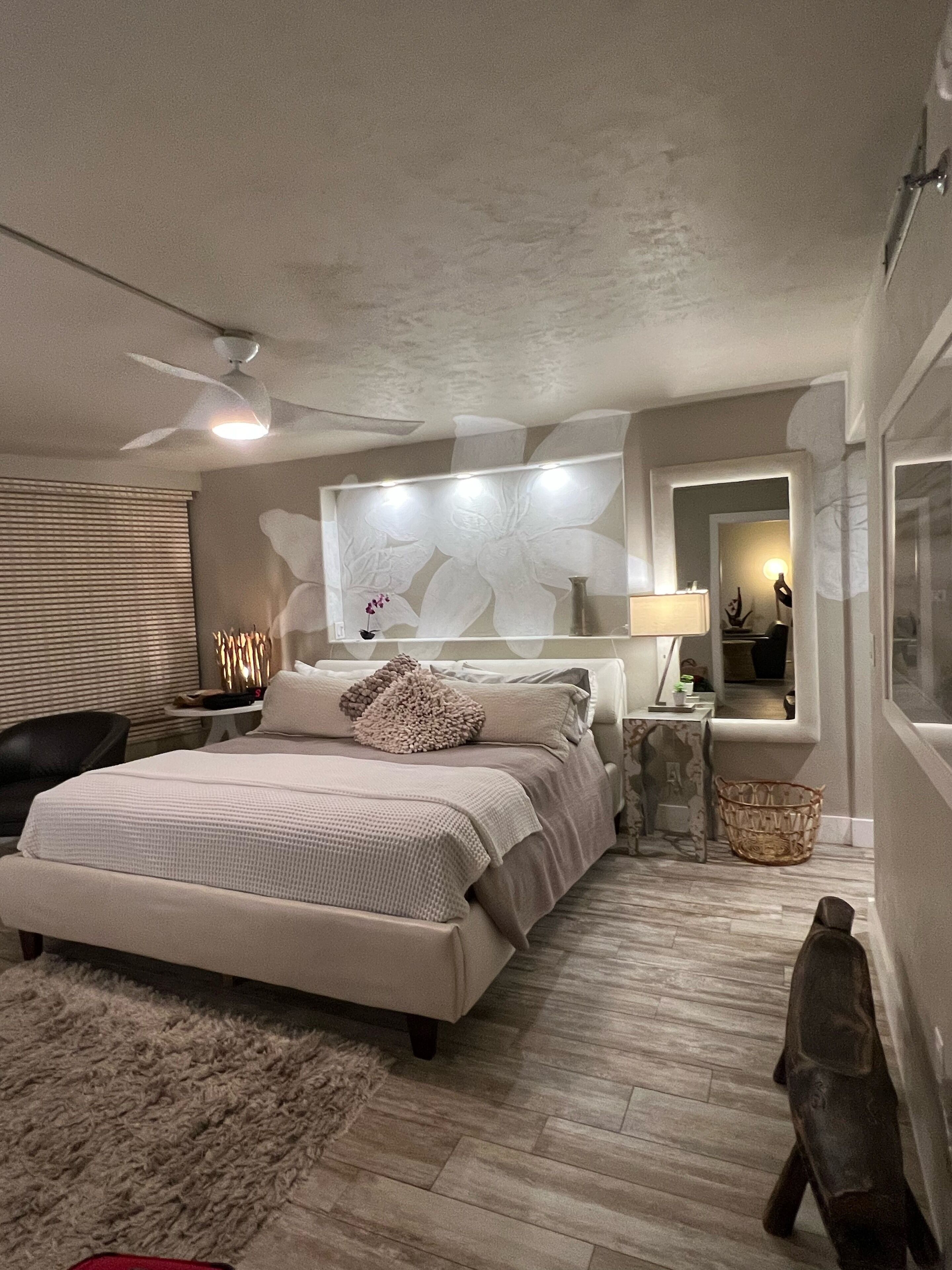 2 bedrooms, desk, iron/ironing board, free WiFi