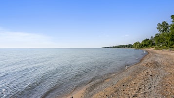 On the beach
