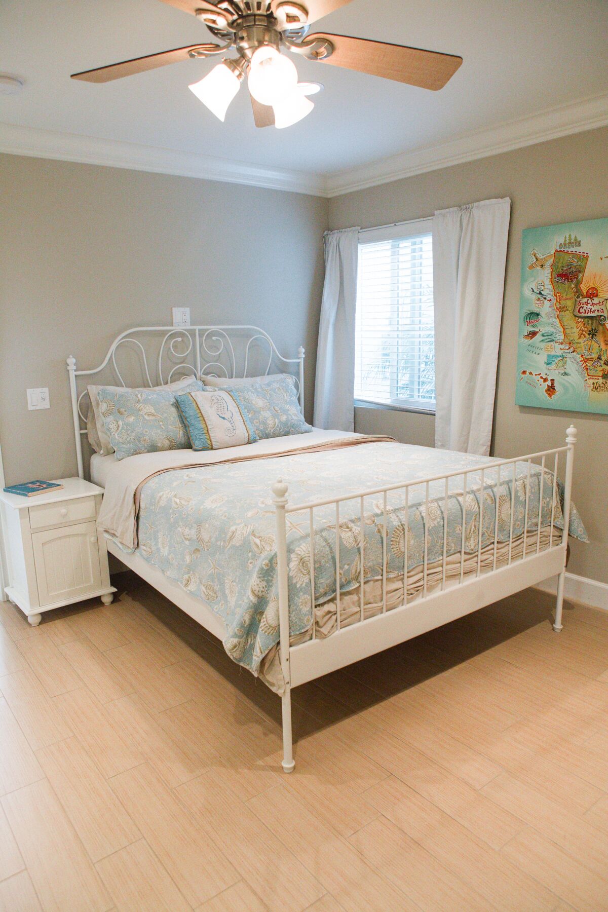 1 bedroom, iron/ironing board, travel crib, free WiFi