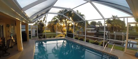 Piscine chauffée