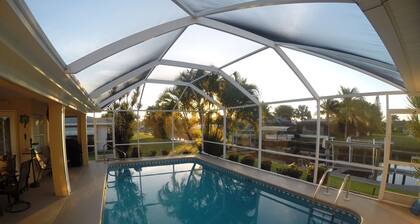 Spacious HeatedPool/Gulf Access/South Exp/Wifi/Fireplace-Special Summer Discount