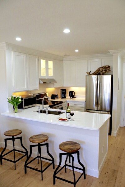 Tranquil tidal marsh setting