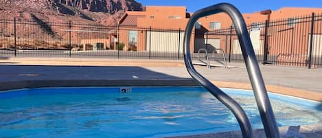 Una piscina climatizada