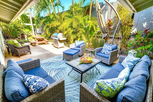 4 SZ Familienfreundliches Haus - Gehen Sie zu Stränden, Restaurants, Geschäften, Park, Whirlpool, Klimaanlage