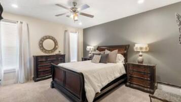 3 bedrooms, iron/ironing board, WiFi, bed sheets