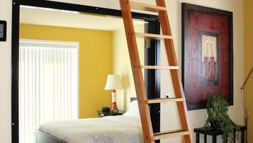 4 chambres, bureau, fer et planche Ă repasser, lit parapluie